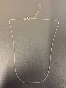 lot 131Z image: Sterling Silver 925 Italian Chain Necklace