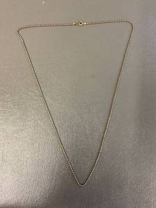 lot 132Z image: Sterling Silver 925 Ball Chain Necklace