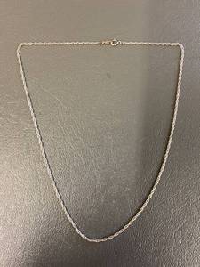 lot 139Z image: Sterling Silver (925) Classic Chain Necklace