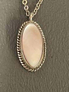 lot 133M image: Navajo P. Chee Sterling Silver Necklace