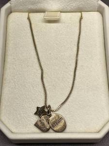lot 28B image: Sathers Sterling Silver 925 Inspirational Necklace