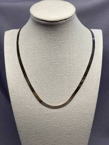 lot 56B image: Sterling Silver 925 Snake Chain Necklace