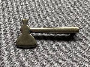 lot 78B image: Vintage Signed Sterling 925 Silver Axe Tomahawk Pin