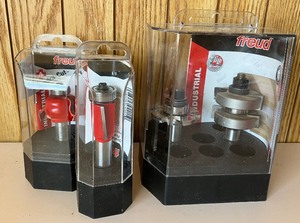 lot 75 image: Three Freud Router Bits