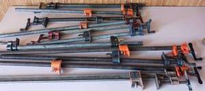 lot 82 image: LOT Of Eleven Pipe Clamps 2-5