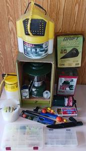 lot 103 image: Fishing and Camping LOT - Coleman Lantern 228F with Case