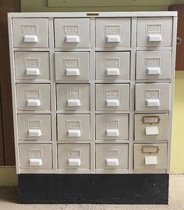 Hobart Cabinet Company - Twenty Drawer Industrial Cabinet