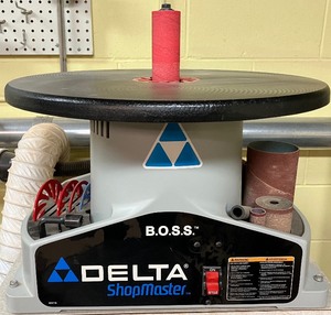 lot 42 image: B.O.S.S. Delta Shop Master Oscillating Sander
