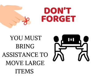 lot 11 image: Dont forget to bring help for heavy items