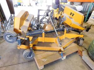 lot 19 image: Trackless 12 Mower Attachment