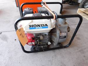 lot 56 image: Honda WP20X Water Pump