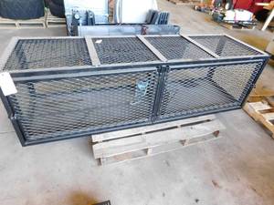 lot 63 image: Metal Trailer Storage Box
