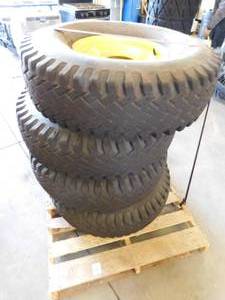lot 33A image: Wolf Paws Skid Steer Snow Tires