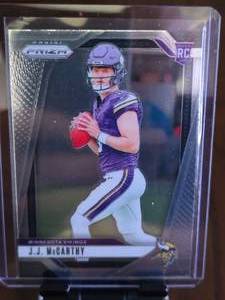 lot 80 image: JJ MCCARTHY 2024 PRIZM ROOKIE CARD