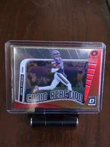 lot 87 image: JUSTIN JEFFERSON 2024 DONRUSS OPTIC CHAIN REACTION