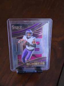 lot 90 image: JUSTIN JEFFERSON 2023 PANINI SELECT NUMBERS