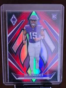 lot 105 image: DALLAS TURNER 2024 PHEONIX RED 285299 ROOKIE CARD
