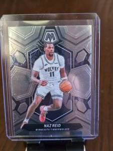 lot 116 image: NAZ REID 2023-24 PANINI MOSAIC