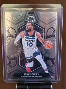 lot 129 image: MIKE CONLEY 2O23-24 PANINI MOSAIC
