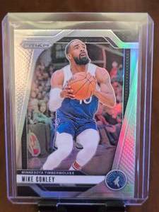 lot 133 image: MIKE CONLEY 2024-25 PANINI TRUE SILVER PRIZM