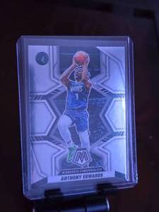 lot 152 image: ANTHONY EDWARDS 2021-22 PANINI MOSAIC