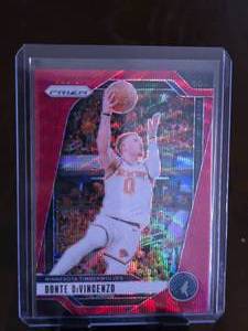lot 146 image: DONTE DIVINCENZO 2024-25 PANINI RED WAVE PRIZM