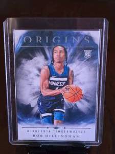 lot 183 image: ROB DILLINGHAM 2024-25 PANINI ORIGINS ROOKIE CARD