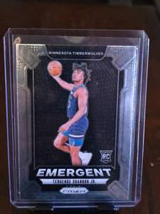 lot 174 image: TERRENCE SHANNON JR 2024-25 PANINI EMERGENT PRIZM ROOKIE CARD