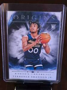 lot 172 image: TERRENCE SHANNON JR 2024-25 PANINI ORIGINS ROOKIE CARD