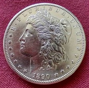 lot 81 image: Nice 1890-S Morgan Dollar