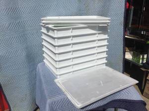 lot 122 image: 10 Pc Dough Boxes