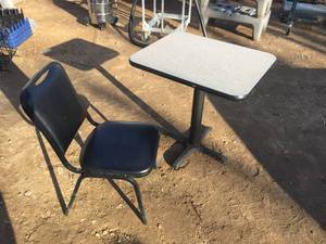 lot 156 image: Lobby Table - Chair