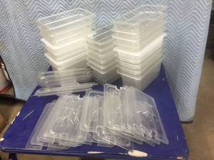 lot 160 image: PLPA8136 Food Containers (28)  Lids (27)