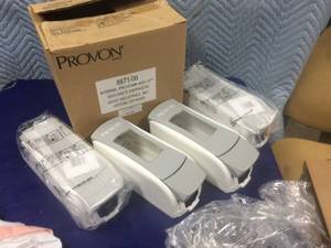 lot 175 image: (4) Provon 8871-06 GrayWhite Wall Mount Soap Dispensers