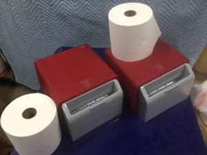 lot 178 image: (2) Cintas Wall Mount Paper Towel Dispensers - Unused