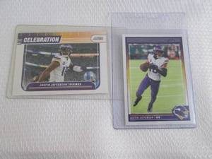 lot 10 image: 2024 Score Justin Jefferson Celebra...