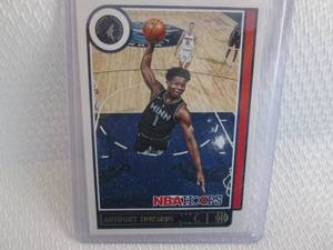 lot 12 image: 2021-22 Hoops Anthony Edwards Card...