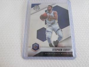 lot 15 image: 2020-21 Mosaic Stephen Curry Card...