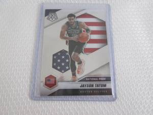 lot 23 image: 2020-21 Mosaic Jayson Tatum Card...