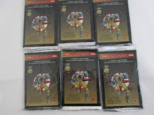 lot 59 image: 6-1993 Upper Deck Marvel Valiant Ca...