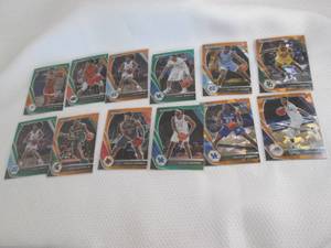 lot 86 image: 2021 Prizm Draft Picks Green & Oran...