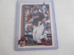lot 99 image: 2025 Topps Dylan Crews Rookie Card...