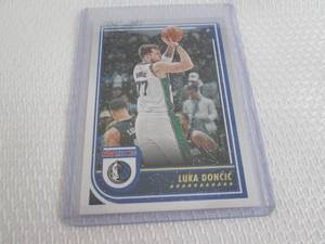 lot 115 image: 2022-23 Hoops Luka Doncic Card...