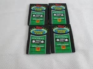 lot 117 image: 4-1992 Stadium Club Series 1 Footba...