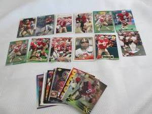 lot 136 image: Steve Young Cards...