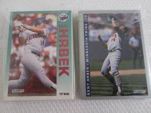 lot 150 image: 1992 & 1993 Fleer Minnesota Twins T...