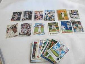 lot 151 image: 50 Assorted Baseball Star Cards...