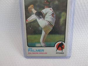 lot 177 image: 1973 Topps Jim Palmer Card...