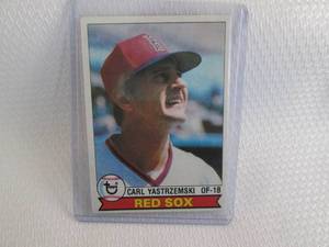 lot 182 image: 1979 Topps Carl Yastrzemski Card...