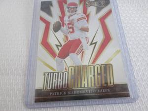 lot 186 image: 2023 Select Patrick Mahomes Turbo C...